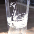 Load image into Gallery viewer, Swan Engraved Glasses