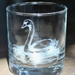Load image into Gallery viewer, Swan Engraved Glasses