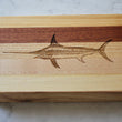 Load image into Gallery viewer, Swordfish Engraved Wooden Serving Board & Bar Board