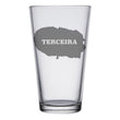 Load image into Gallery viewer, Terceira Island Map Engraved Glasses