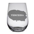 Load image into Gallery viewer, Terceira Island Map Engraved Glasses