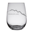 Load image into Gallery viewer, Wheeler Lake (AL) Engraved Map Glasses