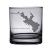 Load image into Gallery viewer, Whiskeytown Lake (CA) Map Engraved Glasses