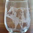 Load image into Gallery viewer, Wild Boar Engraved Glasses