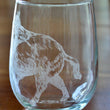 Load image into Gallery viewer, Wild Boar Engraved Glasses