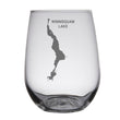 Load image into Gallery viewer, Lake Winnisquam Map Engraved Glasses