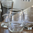 Load image into Gallery viewer, Yellowfin Tuna Engraved Glasses