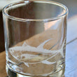 Load image into Gallery viewer, Yellowfin Tuna Engraved Glasses