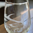Load image into Gallery viewer, Yellowfin Tuna Engraved Glasses