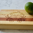 Load image into Gallery viewer, Blue Crab Engraved Wooden Serving Board & Bar Board