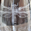 Load image into Gallery viewer, Dragonfly Engraved Glasses