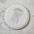 Load image into Gallery viewer, Jellyfish Coaster Set (Slate or Leatherette)
