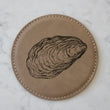 Load image into Gallery viewer, Oyster Coaster Set (Slate or Leatherette)
