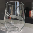 Load and play video in Gallery viewer, Long Island Map Engraved Glasses