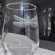 Load and play video in Gallery viewer, Dragonfly Engraved Glasses