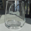 Load and play video in Gallery viewer, Cape Cod Map Engraved Glasses