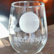 Load image into Gallery viewer, Ski Trail Symbol Engraved Glasses - Beginner