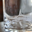 Load image into Gallery viewer, Swordfish Engraved Glasses