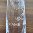Load image into Gallery viewer, Tennis Engraved Glasses - "Game.Set.Match"
