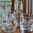 Load image into Gallery viewer, Tennis Engraved Glasses - "Game.Set.Match"