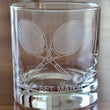 Load image into Gallery viewer, Tennis Engraved Glasses - "Game.Set.Match"