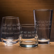 Load image into Gallery viewer, Custom GPS Coordinates Engraved Glasses