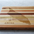 Load image into Gallery viewer, Aruba Map Engraved Wooden Serving Board & Bar Board