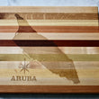 Load image into Gallery viewer, Aruba Map Engraved Wooden Serving Board & Bar Board