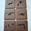 Load image into Gallery viewer, BVI Coaster Set - Dark Brown