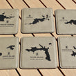 Load image into Gallery viewer, BVI Coaster Set - Light Brown