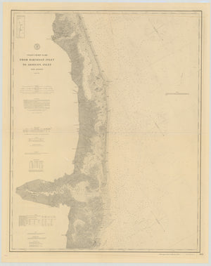 Barnegat Inlet to Absecon Inlet Map - 1879