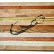 Load image into Gallery viewer, Bermuda Map Engraved Wooden Serving Board & Bar Board