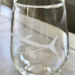 Load image into Gallery viewer, Big Eye Tuna Engraved Glasses