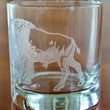 Load image into Gallery viewer, Bison (Buffalo) Laser Engraved Glasses