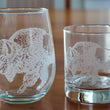 Load image into Gallery viewer, Bison (Buffalo) Laser Engraved Glasses