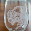 Load image into Gallery viewer, Bison (Buffalo) Laser Engraved Glasses