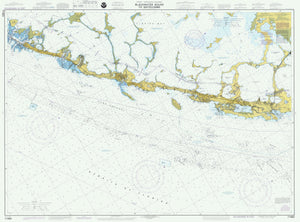 Blackwater Sound to Matecumbe Map 1997