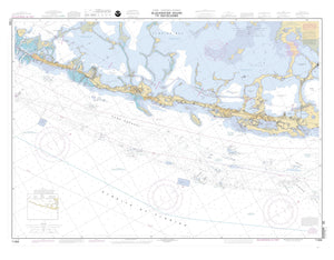 Blackwater Sound to Matecumbe Map 2001