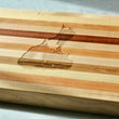Load image into Gallery viewer, Block Island Map Engraved Wooden Serving Board & Bar Board