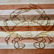 Load image into Gallery viewer, Blue Crab Engraved Wooden Serving Board & Bar Board