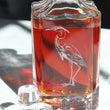 Load image into Gallery viewer, Blue Heron Engraved Whiskey Decanter - 26oz Square Crystal Decanter with Stopper