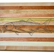 Load image into Gallery viewer, Bluefish Engraved Wooden Serving Board & Bar Board