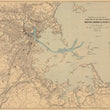 Load image into Gallery viewer, Boston Harbor & Vicinity Map 1913