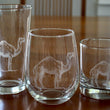 Load image into Gallery viewer, Camel Engraved Glasses