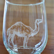 Load image into Gallery viewer, Camel Engraved Glasses