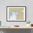 Load image into Gallery viewer, Buzzard's Bay Map & Cape Cod Canal 1984
