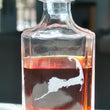 Load image into Gallery viewer, Cape Cod Engraved Whiskey Decanter - 26oz Square Crystal Decanter with Stopper