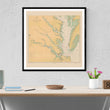 Load image into Gallery viewer, Chesapeake Bay (Southern Part) Map - 1914
