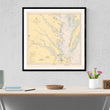 Load image into Gallery viewer, Chesapeake Bay (Southern Part) Map - 1944