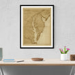 Load image into Gallery viewer, Chesapeake Bay and Delaware Bay Map - 1912